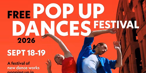 New Works - Pop Up Dances Festival