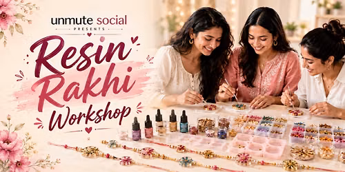 The Pink Meetup & Resin Rakhi