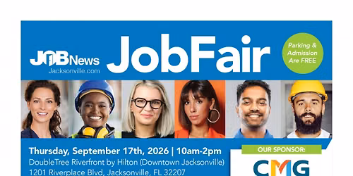 Jacksonville JOB FAIR - 20+ Companies Hiring for 100's of LOCAL JOBS