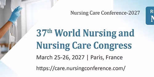37th World Nursing and Nursing Care Congress
