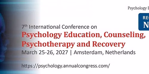 8th International Conference on  Psychology Education, Counseling, Psychotherapy and Recovery