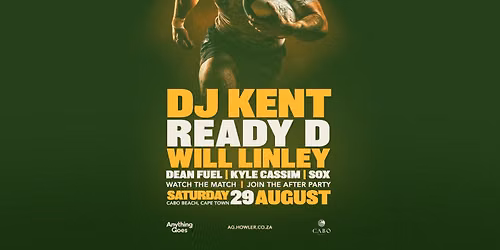 DJ Kent, Ready D & Will Linley at Cabo Beach