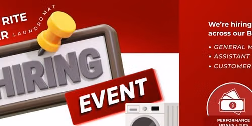 Clean Rite Center Hiring Event