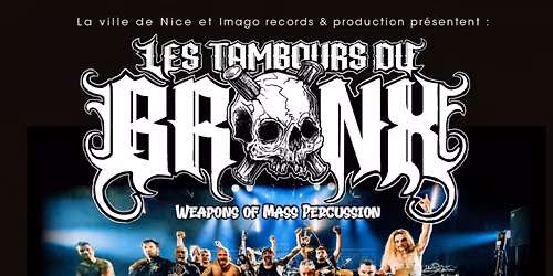 Les Tambours du Bronx + Kaagorah \/ Vendredi 27 novembre 2026 \/ Th\u00e9\u00e2tre Lino Ventura \u00e0 Nice