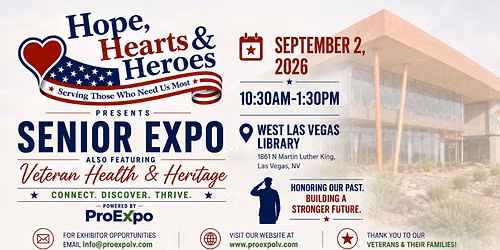 Living Well Seniors and Veterans Expo: Veterans Health and Heritage Day