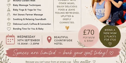 \u2728Zenbu Mum & Baby Mini Retreat\u2728