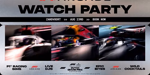 FORMULA 1\u00ae HEINEKEN DUTCH GRAND PRIX\u2122\u202fWatch Party at F1\u00ae Arcade Chicago
