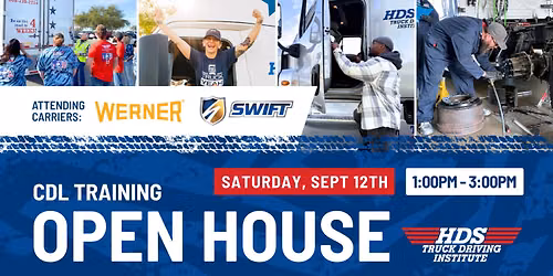 CDL Training Open House (w\/ Werner and Swift)