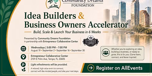 Idea Builders & Business Owners Accelerator