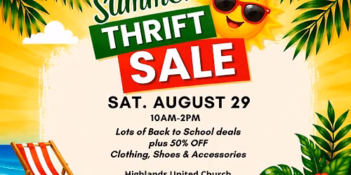Summer Thrift Sale