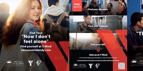 Y Mind Free Mental Wellness Education Program Info session for Teens 13-18