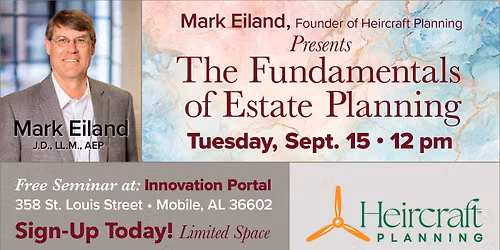Free Estate Planning Seminar in Downtown Mobile