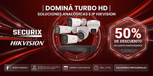 DOMIN\u00c1 TURBO HD | Workshop Intensivo de CCTV HIKVISION