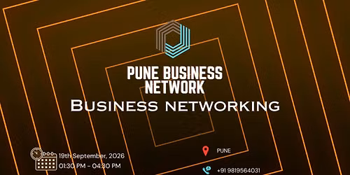 PUNE BUSINESS NETWORK | BUSINESS NETWORKING 2026