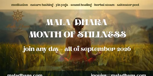 Month of Stillness - Meditation & Yoga Retreat
