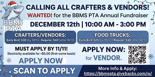 BBMS Annual Craft & Vendor Show