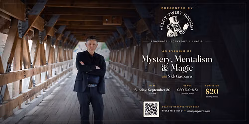 Mystery, Magic & Mentalism @ Plot Twist Books