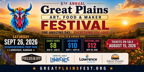 5th Annual Great Plains Art, Food & Maker Festival