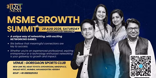 BharatNext MSME  Business Growth Summit .-