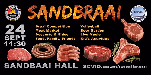 SANDBRAAI !