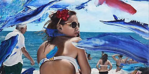 MAXWELL STEVENS "SURFSIDE" NEW PAINTINGS
