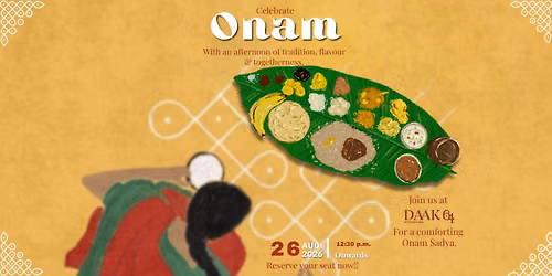 Onam Sadya at Daak 64