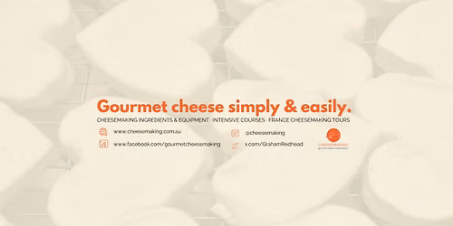 Intensive Cheesemaking Course 1 - Melbourne