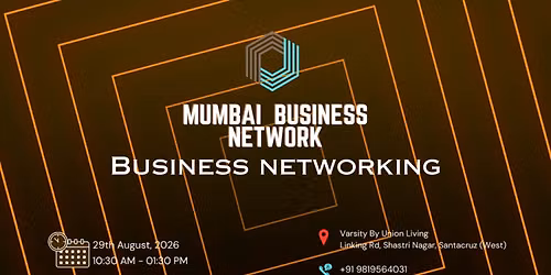 MUMBAI BUSINESS NETWORK | BUSINESS NETWORKING 2026