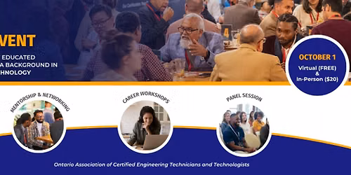 Career Event for Internationally Educated Professionals in Engineering Technology