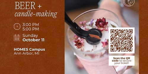 Beer + Candle-Making Workshop