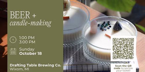 Beer + Candle-Making Workshop