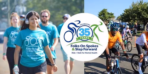 35th Annual Folks on Spokes & Step Forward Ride + Walk for Mental Health