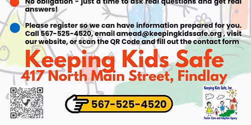 Keeping Kids Safe Foster Care and Adoption Info Night