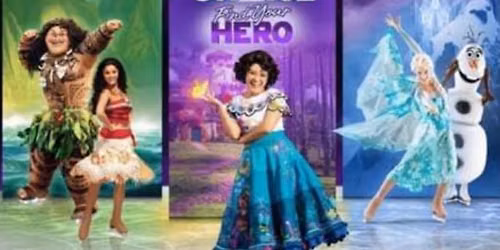 Experience the legacy of Disney in Disney On Ice presents Find Your Hero