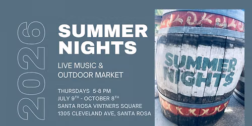 Summer Nights: Live Music and Outdoor Market