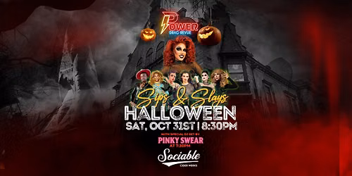 Sips & Slays Halloween Drag Show | Sociable Cider Werks