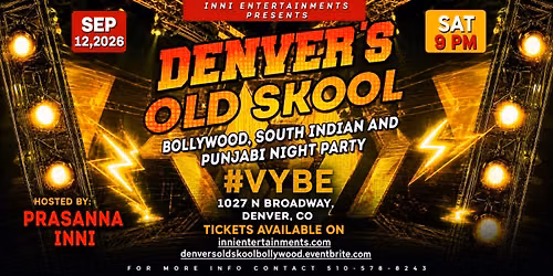 Denver's Old Skool Bollywood