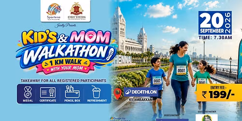 KIDS & MOM 1KM WALKATHON - 3LAP