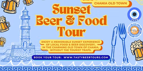 Sunset Chania Old Town Beer & Food Tour - Crete