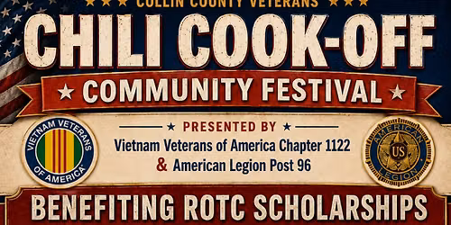 COLLIN COUNTY VETERANS' CHILI COOK-OUT & COMMUNITY FESTIVAL