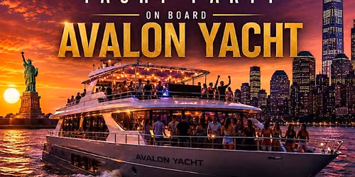 Sunset Latin & Reggaeton Yacht Party at Skyport Marina