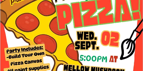 Paint Your Pizza! A Kid's Paint Party Experience!