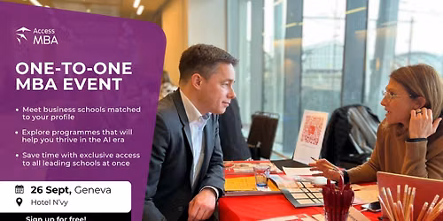 Meet the Best MBA Schools in One Place: Access MBA Geneva