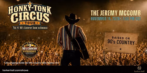 Honky-Tonk Circus Performing at Harken Hall on November 14