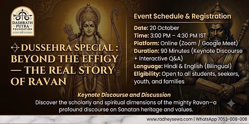 \ud83c\udff9 Dussehra Special : Beyond the Effigy \u2014 The Real Story of Ravan | DPF on Mission