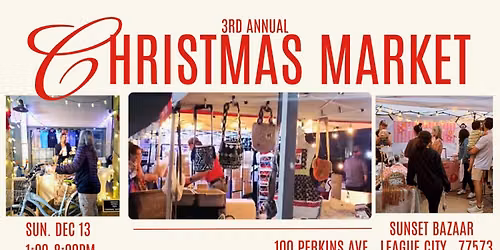 3rd Annual Christmas Market