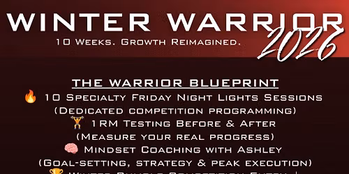 Winter Warrior Training Program
