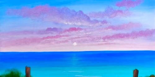 "Just Beachy" Paint & Sip Party