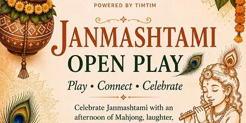 Mahjong Open Play this Janmashtami 