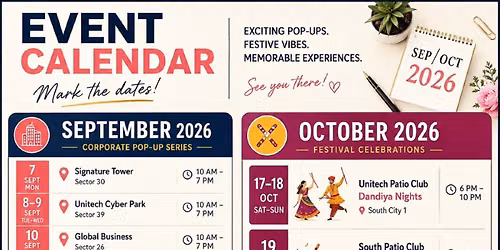 Dandiya I Durga Puja I Dussehra I Karva Chauth I Diwali Events & Exhibition in Gurgaon